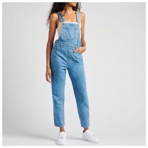 Women's Blue Denim Overalls